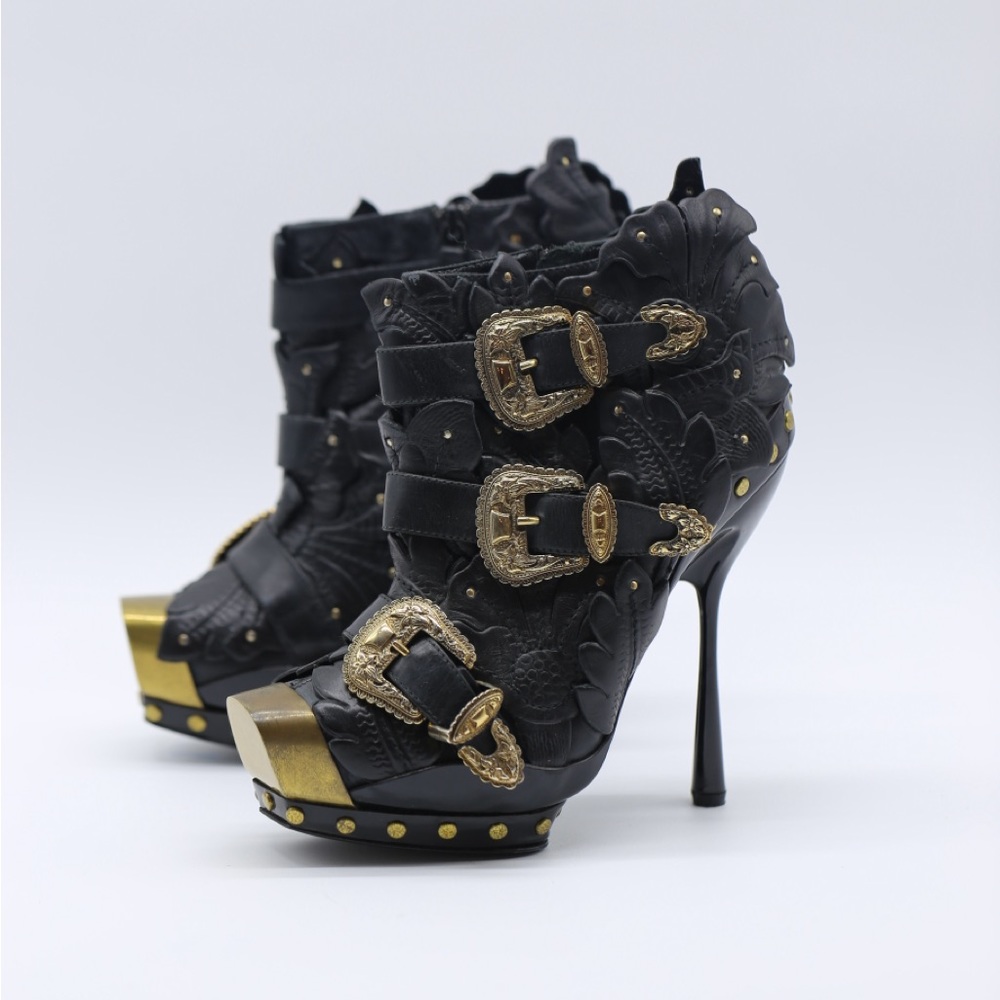 Alexander McQueen Boots heels - Picture 3 of 9